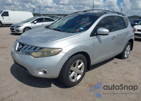 2009 Nissan Murano Sl from USA, damaged, VIN JN8AZ18U39W020538